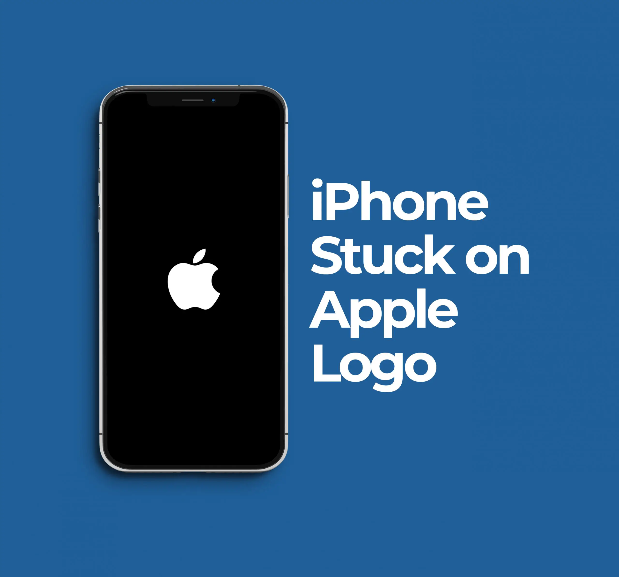 2. iPhone Stuck on Apple Logo