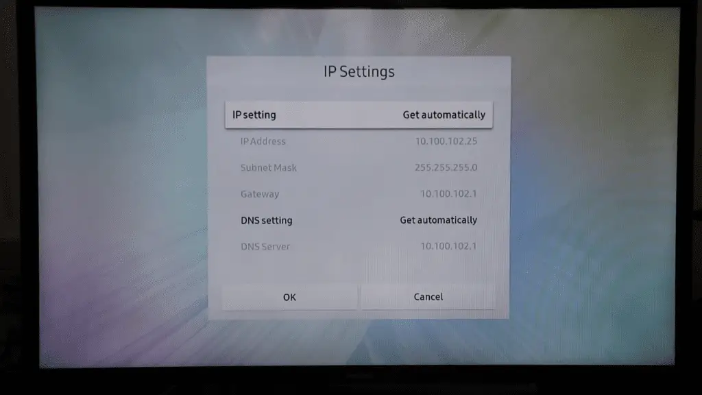 How to Check Your Samsung TV's IP Address