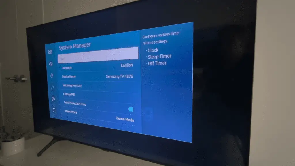 Reset Network Settings on your Samsung smart TV