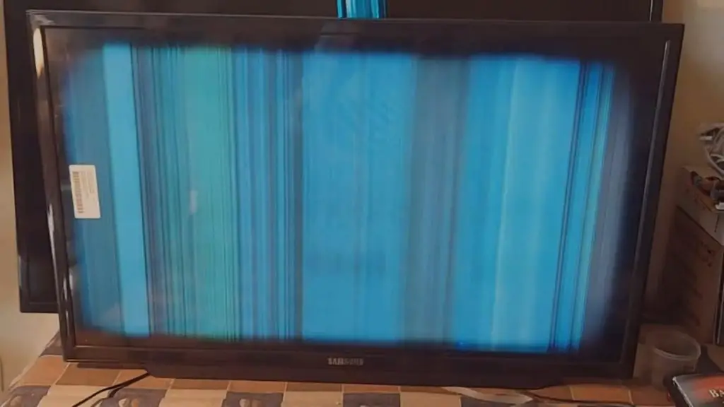 Samsung tv color problems green