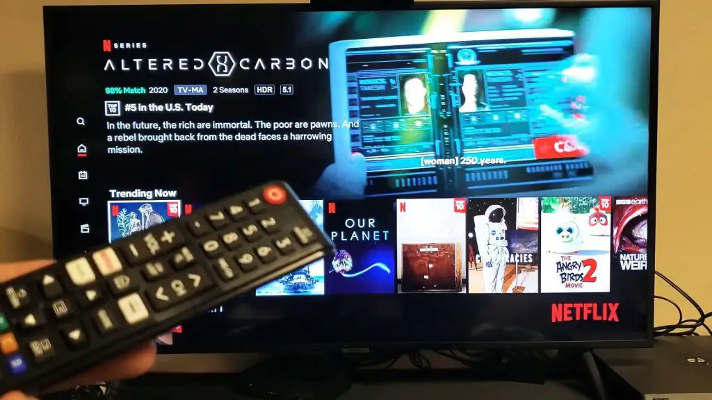 Samsung tv picture size problems with netflix