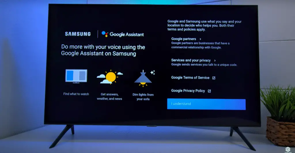 Turning Off Voice Assistant Samsung TV