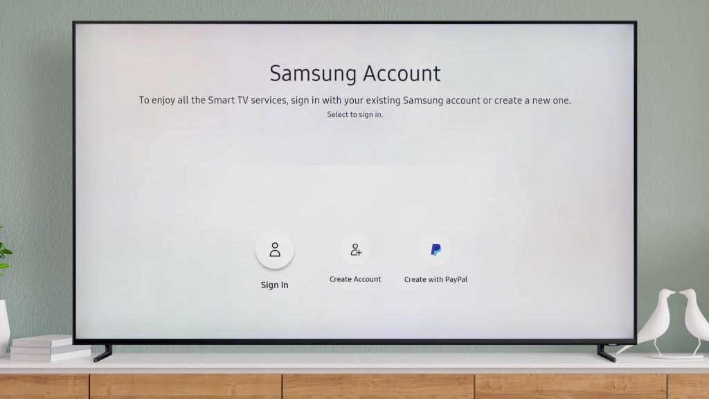 Use a Different Samsung Account