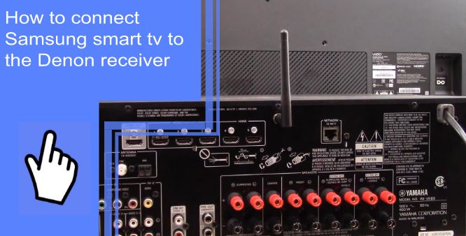 how to connect samsung smart tv to denon receiver