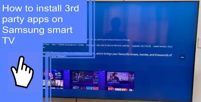 how to install 3rd party apps on samsung smart tv