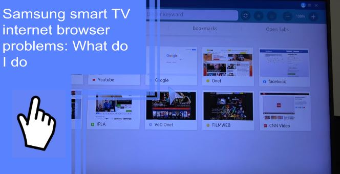 samsung smart tv internet browser problems