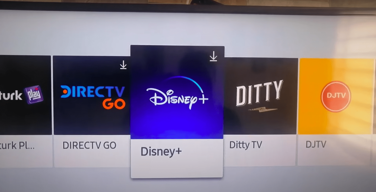 samsung tv free disney plus code