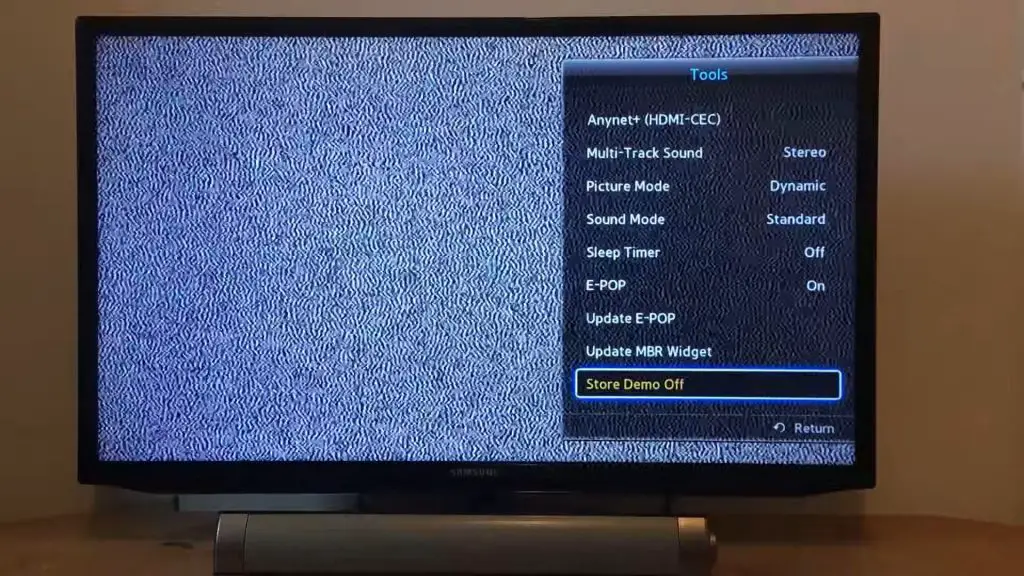 How to Get Your Samsung TV Out of Store Demo Mode