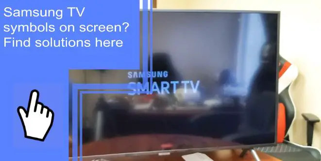 samsung tv symbols on screen