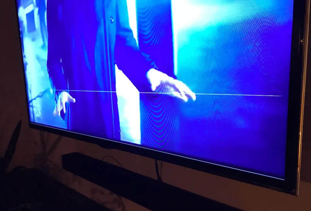 How to Get Rid of Horizontal Blue Line on Samsung TV?