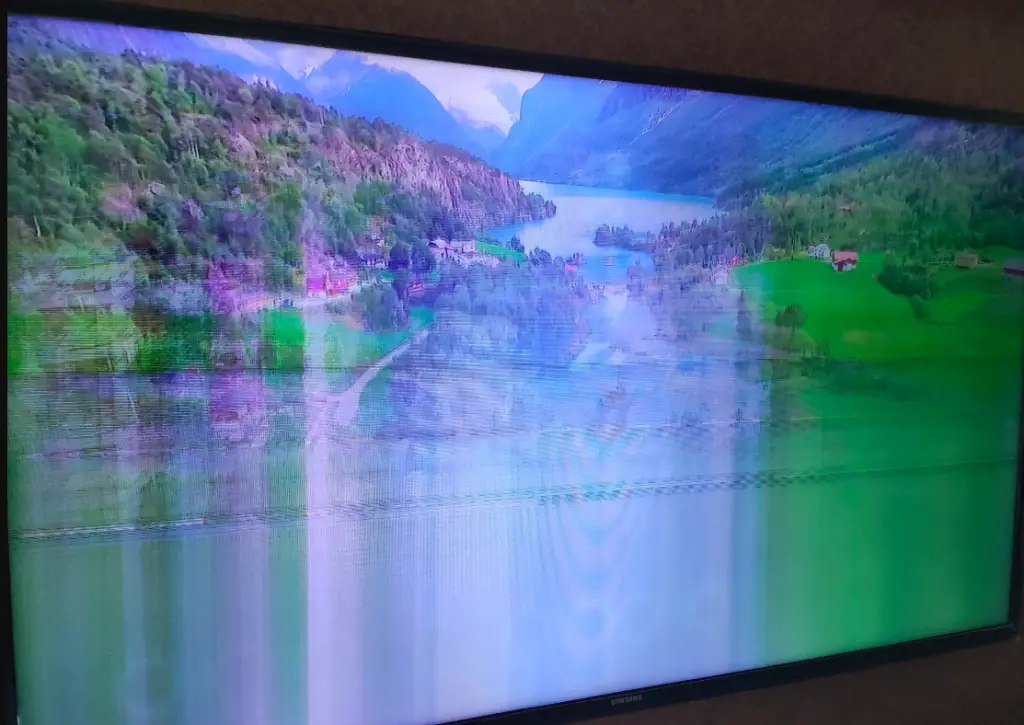 Samsung Series 5 TV Troubleshooting, image problems