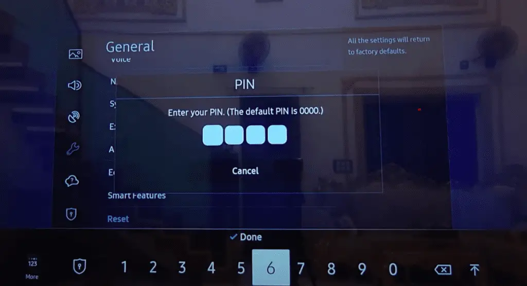 PIN about how to do a soft reset in your Samsung TV