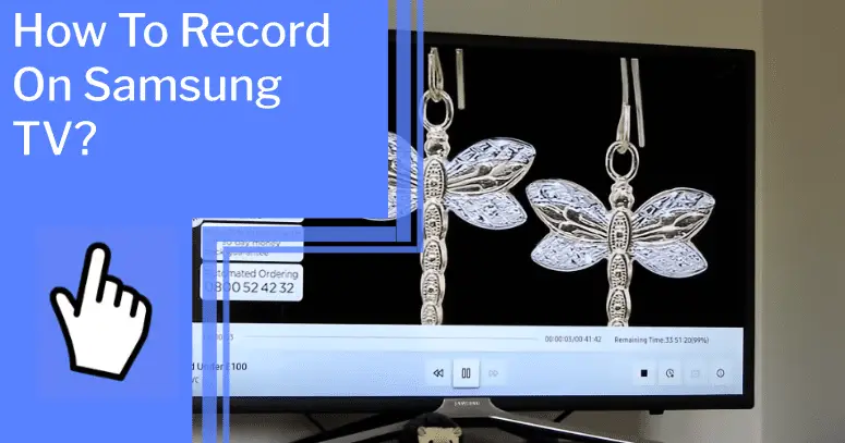how to record samsung tv