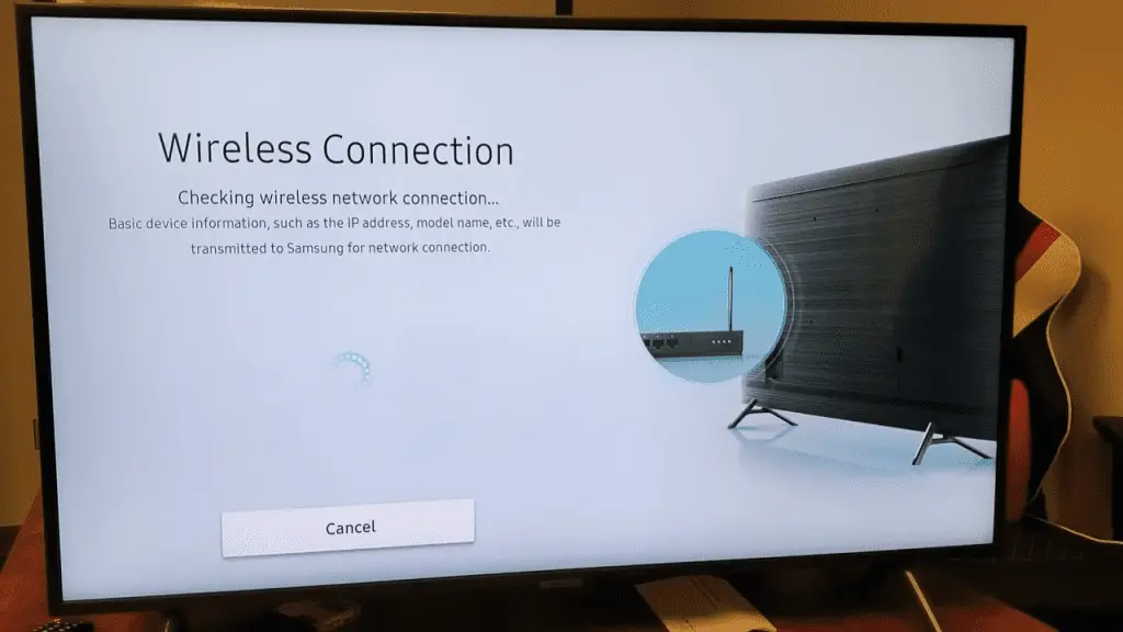 Connecting your Samsung TV to the Internet