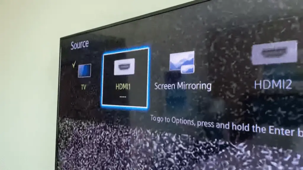 Selecting the HDMI Input on Your Samsung TV