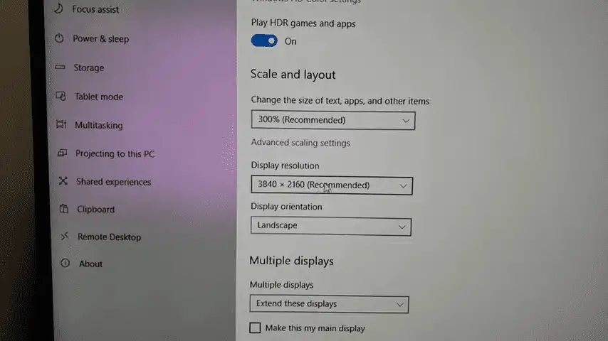 Configuring Display Settings