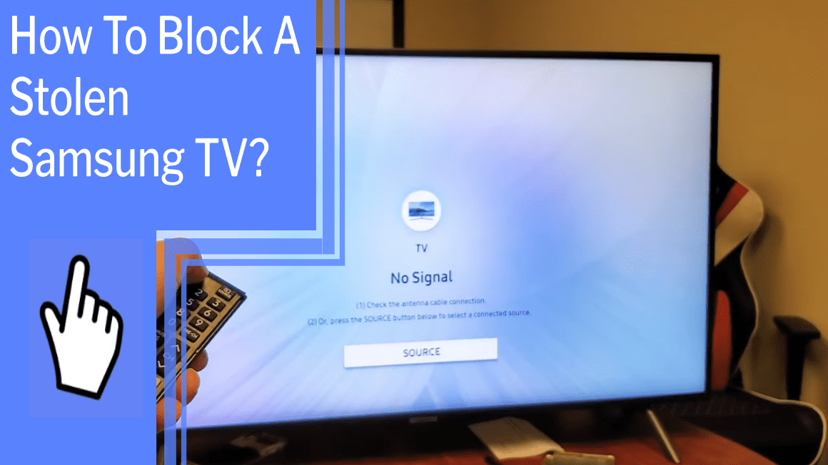 how to block a stolen samsung tv