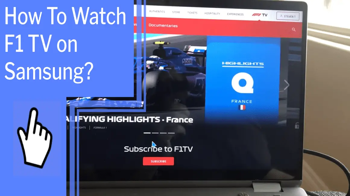 how to watch f1 tv on samsung