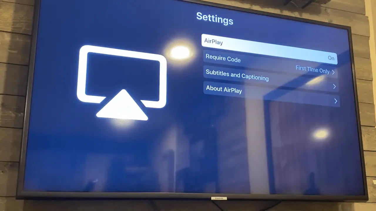 Setting Up Airplay on Your Samsung TV
