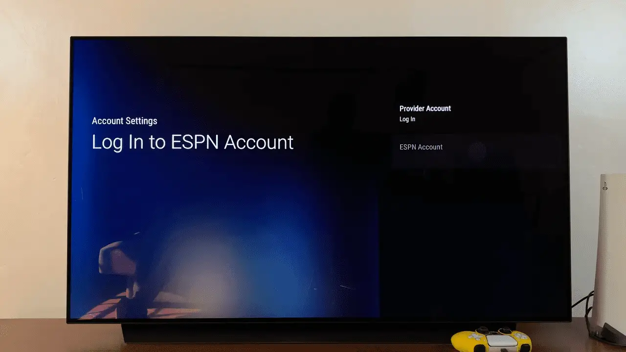 Setting Up a TV Provider Account